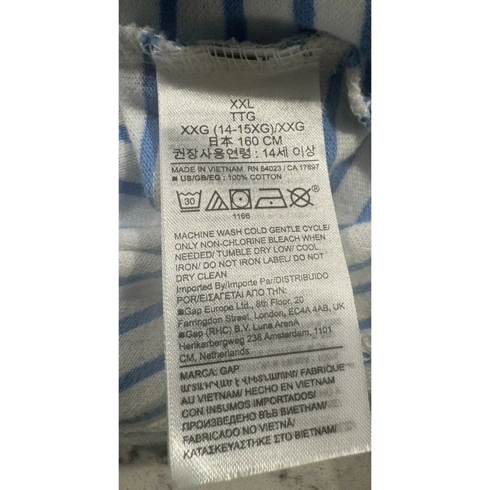 GAP note shows